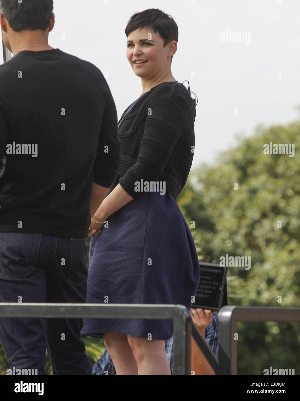 Ginnifer Goodwin Guests on Extra! at Universal Citywalk. Featuring