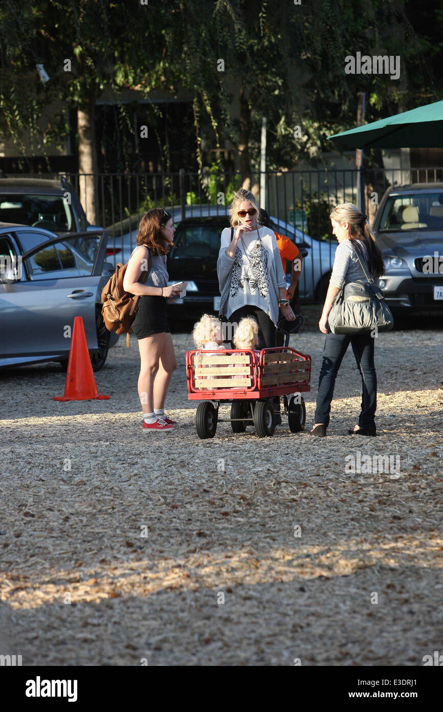 Rebecca Gayheart takes her daughters Billie Beatrice Dane and Georgia