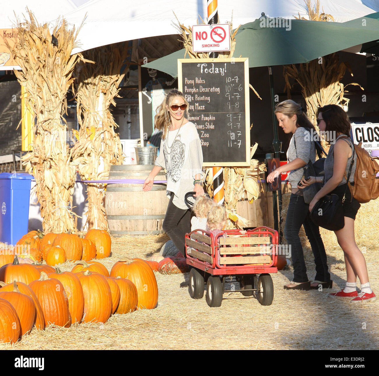 Rebecca Gayheart takes her daughters Billie Beatrice Dane and Georgia