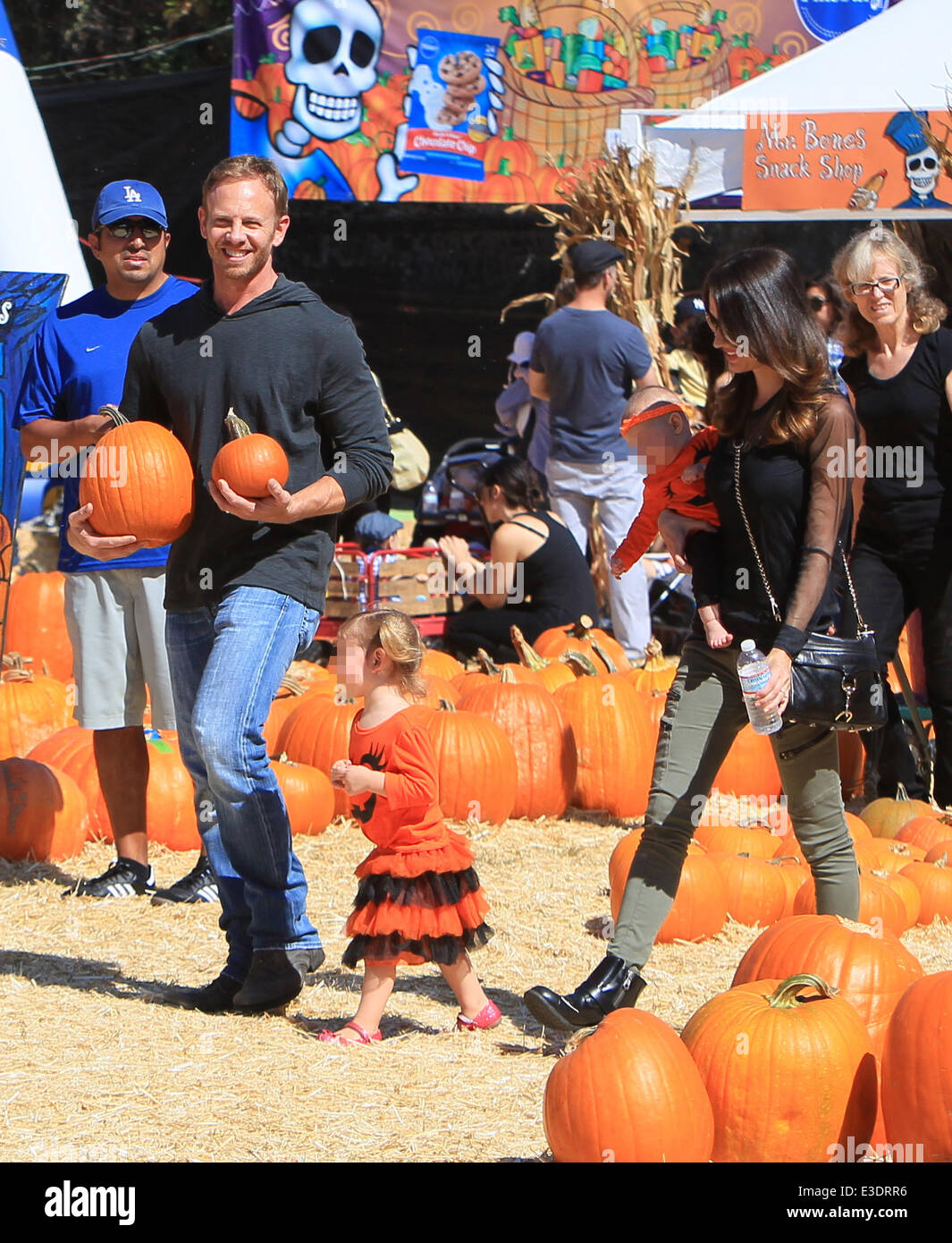 Ian Ziering and wife Erin Kristine Ludwig take their children Mia and