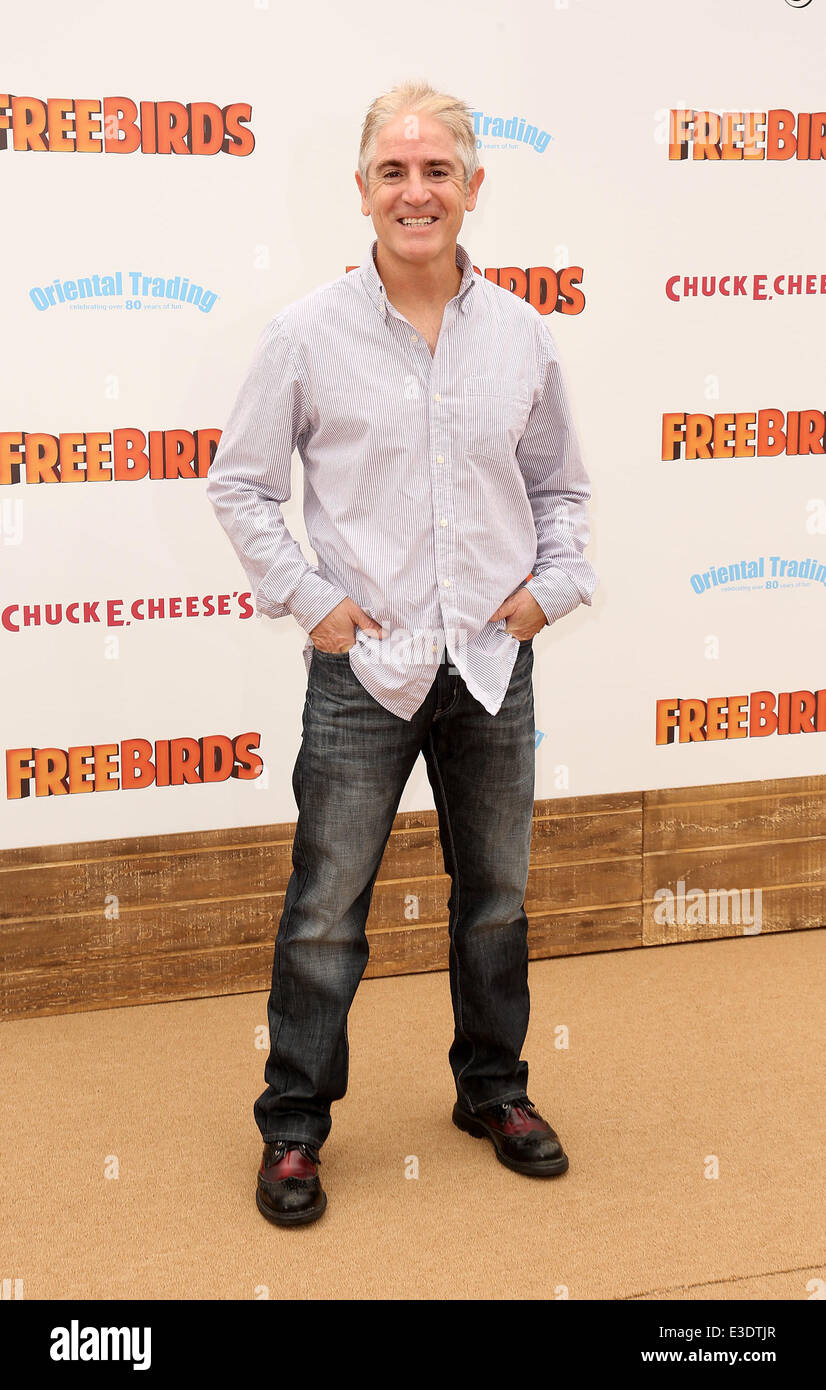 World Premiere of 'Free Birds' held at Westwood Village Theatre  Featuring: Carlos Alazraqui Where: Los Angeles, California, United States When: 13 Oct 2013 Stock Photo