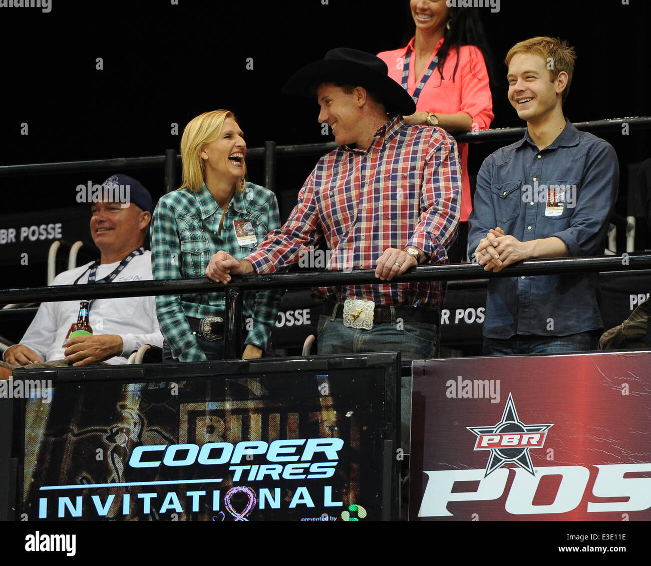 Kathy, Nickolas and Miles Sparks at the Cooper Tires Invitational