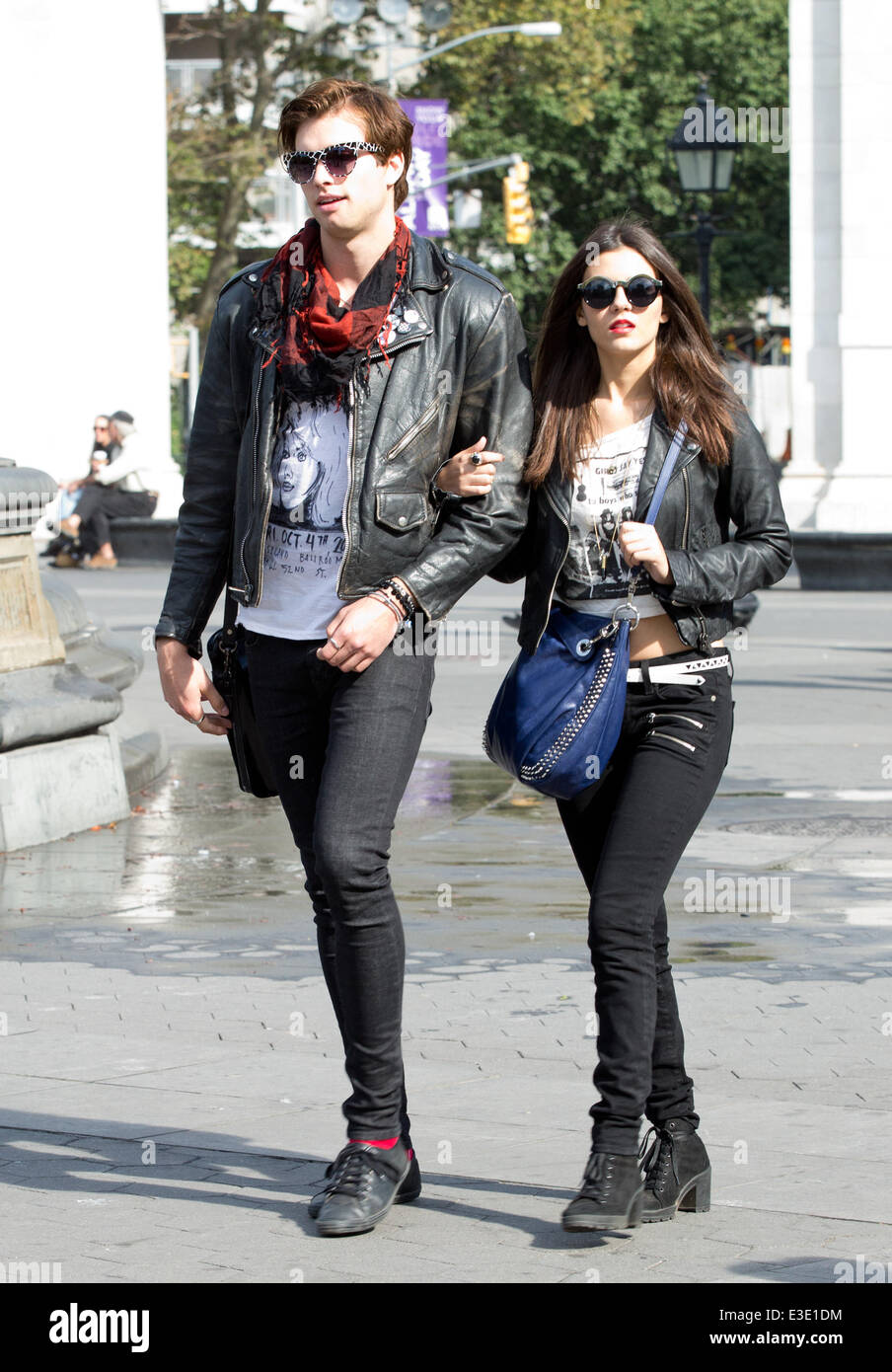 Victoria Justice On Location with "Naomi and Ely’s No Kiss List