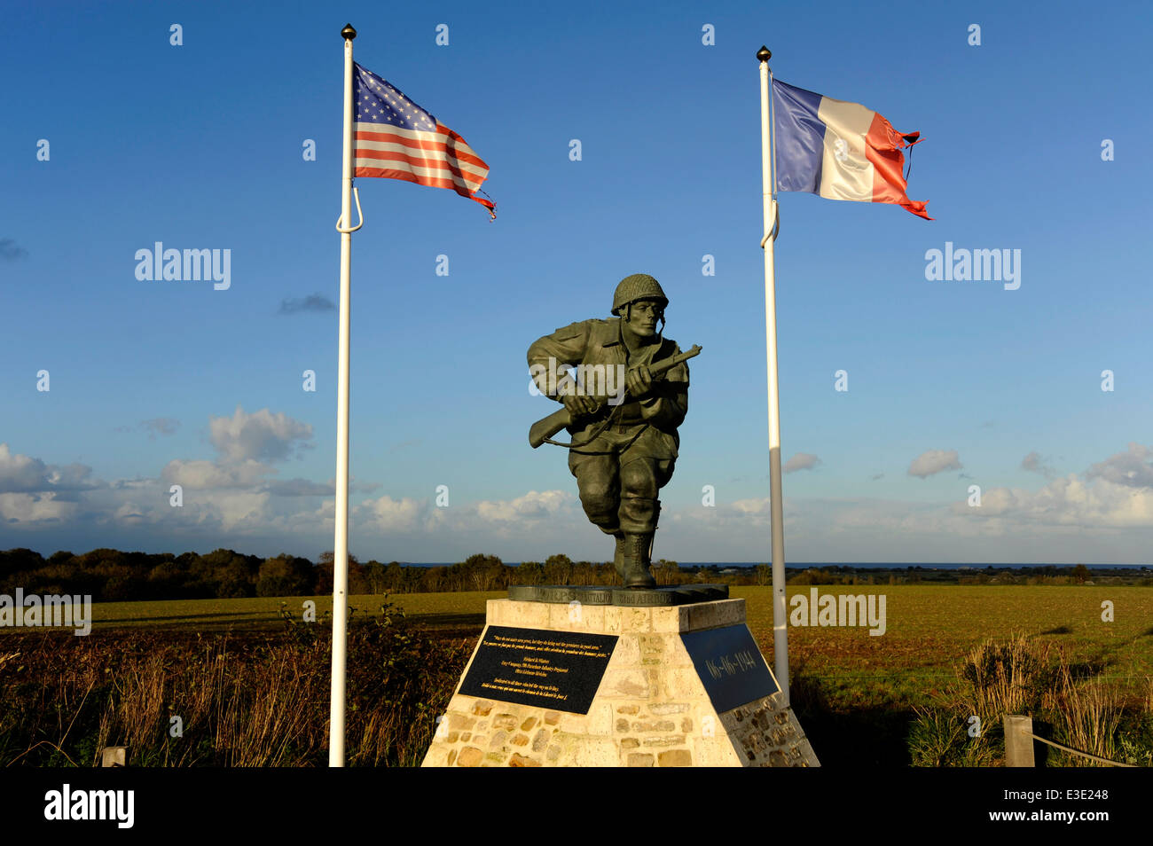 D day richard winters memorial utah beach france manche normandy sainte