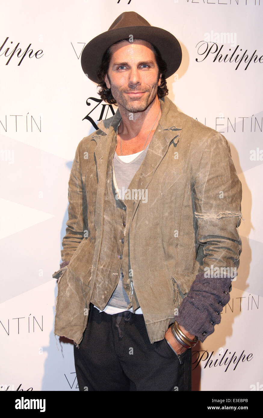 Celebrities attend a Valentin Clothing Line event Arrivals