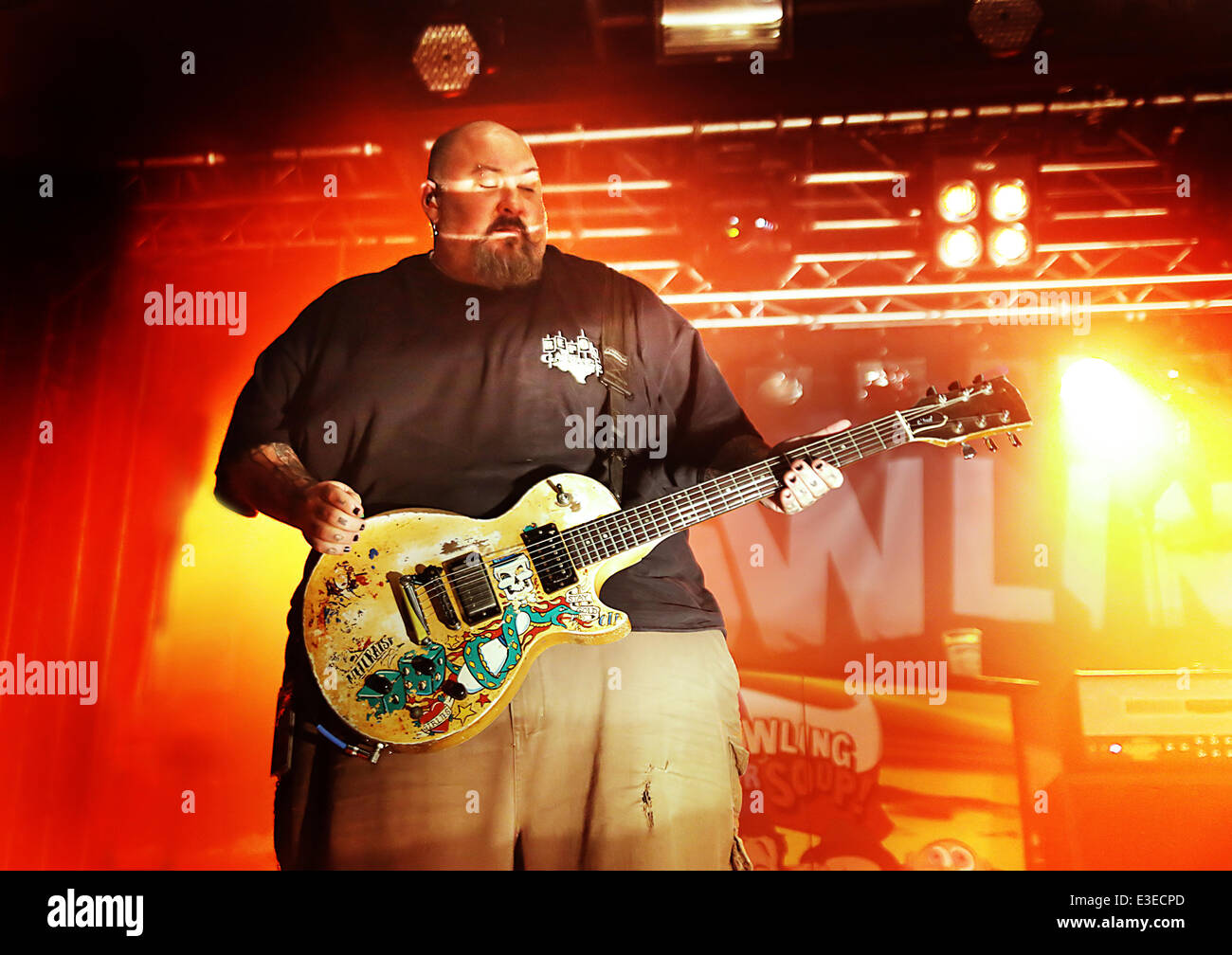 Bowling For Soup perform as part of their 'Bid Farewell Tour 2013' at