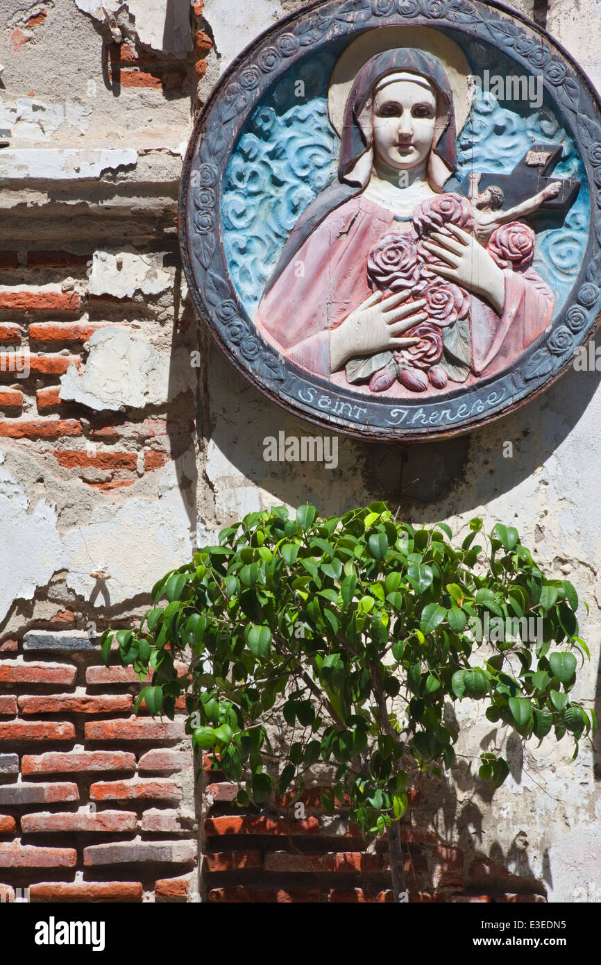 Calle Crisologo, Vigan, Ilocos Sur, Northern Luzon, Philippines. Stock Photo