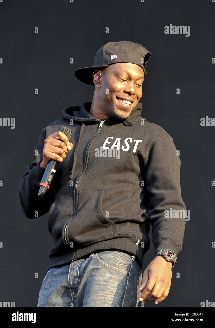 Dizzee Rascal performs live in concert at Finsbury Park Featuring ...