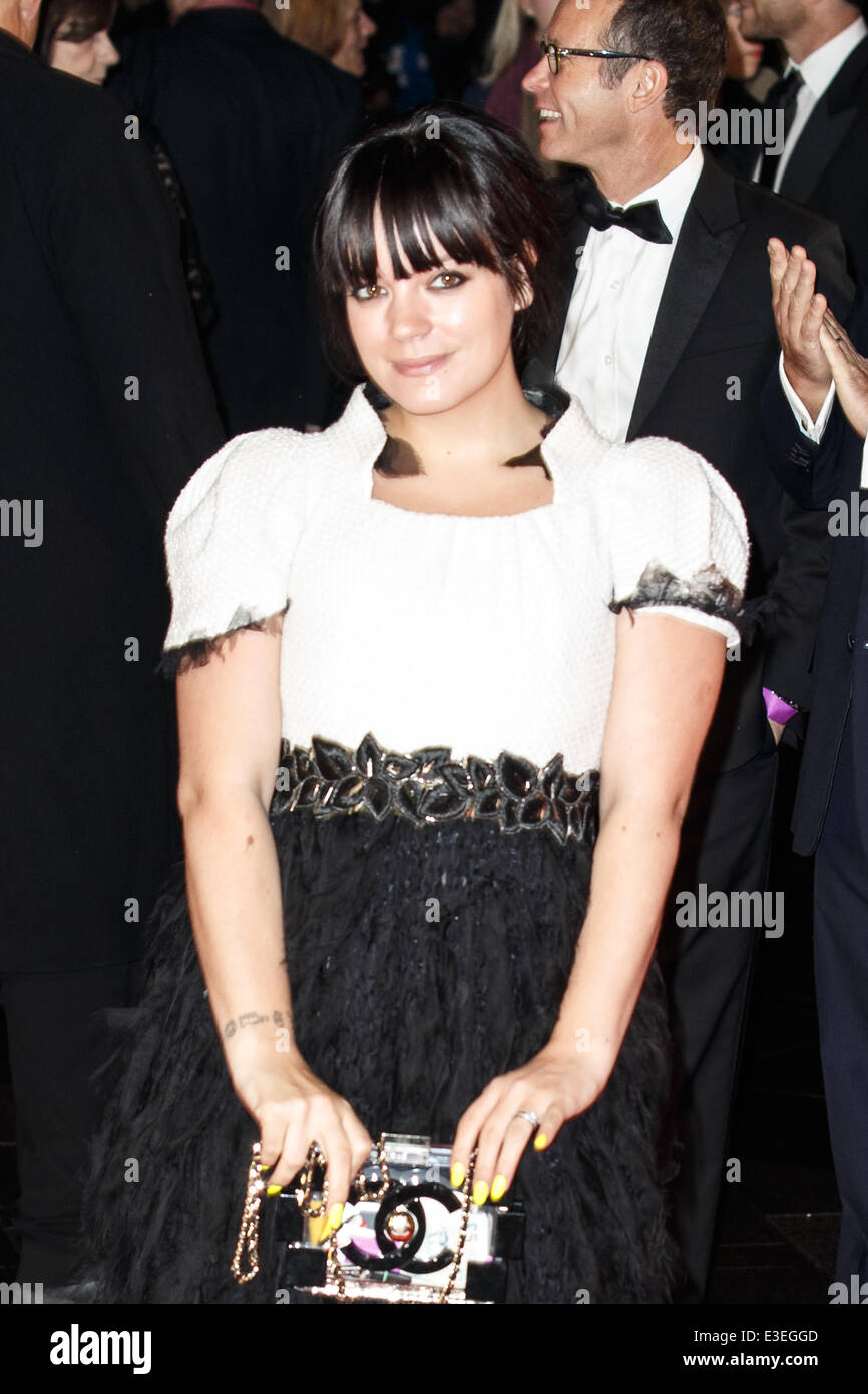 Lily Allen attends the premiere of 
