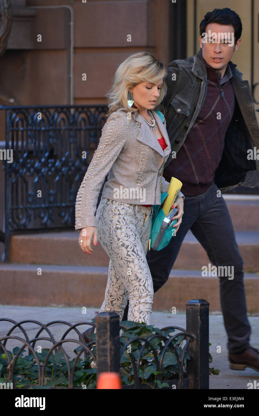 Lindsey Gort on the Carrie Diaries set Featuring: Lindsey Gort Where