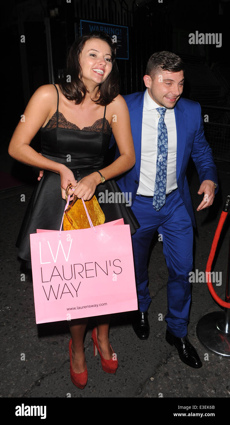 Inside Soap Awards Afterparty Departures held at ministry of sound in