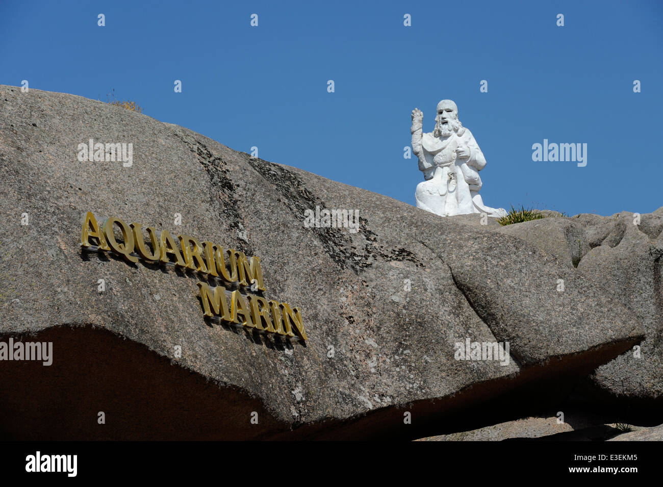 Tregastel Marine Aquarium,Statue of the Eternal Father,Cotesd'Armor