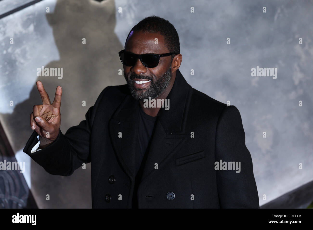 Idris Elba attends the world premiere of  'Thor : The Dark World' at the Odeon, Leicester Square, London  Featuring: Idris Elba Where: London, United Kingdom When: 22 Oct 2013 Stock Photo