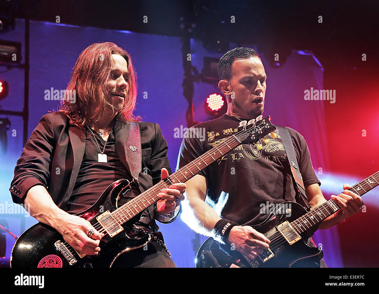 American rock band, Alter Bridge performing live in concert at the