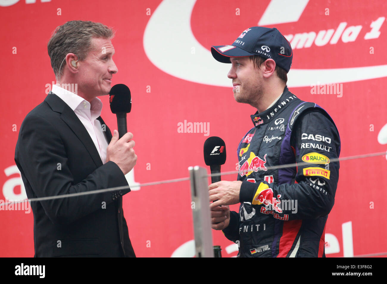 Seb Vettel Kids Sebastian vettel david coulthard hi-res stock photography and images ...