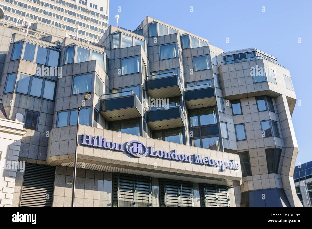 Hilton London Metropole Hotel Stock Photo - Alamy