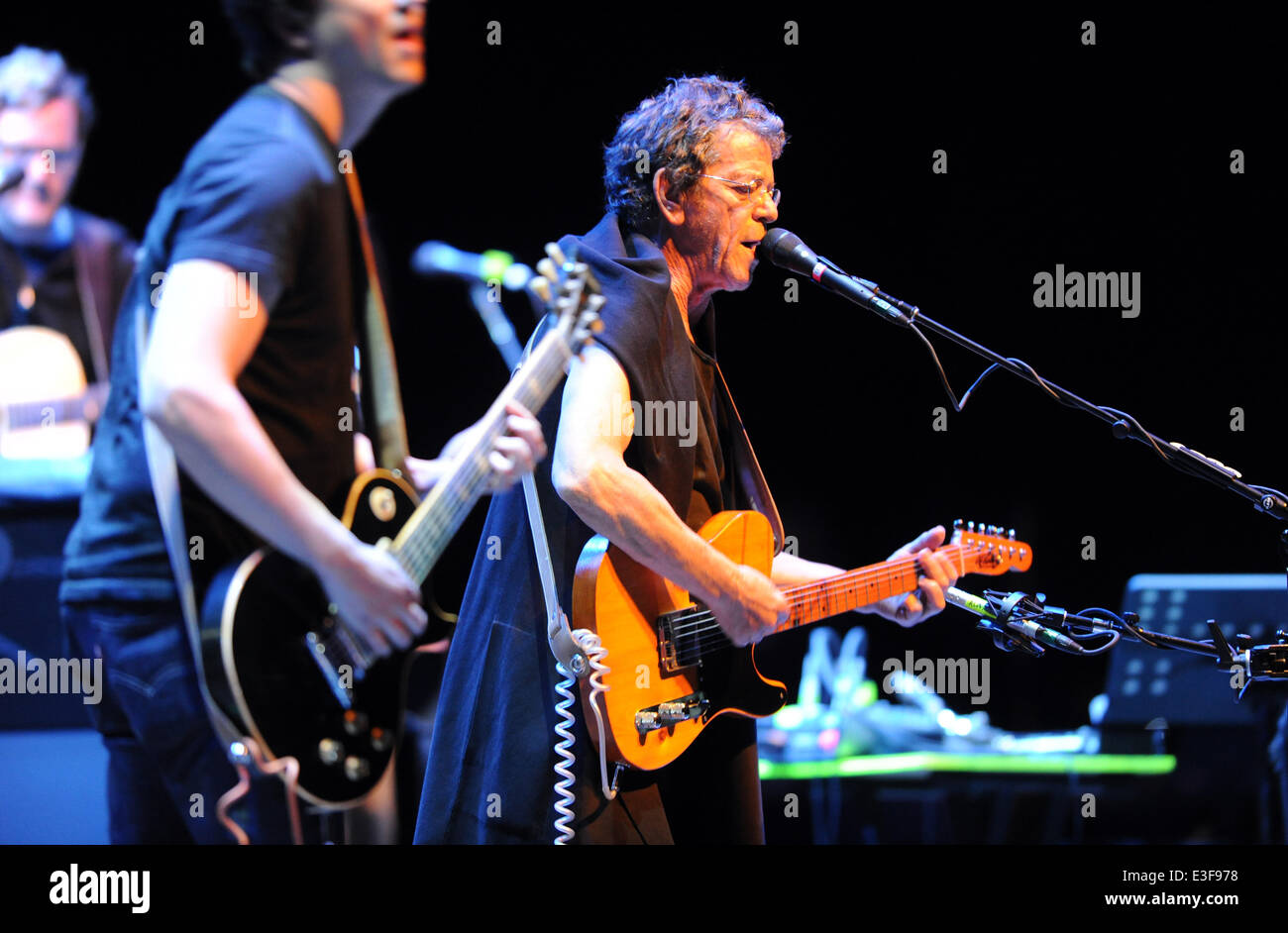 Lou Reed performing in concert at the Heineken Music Hall Featuring ...