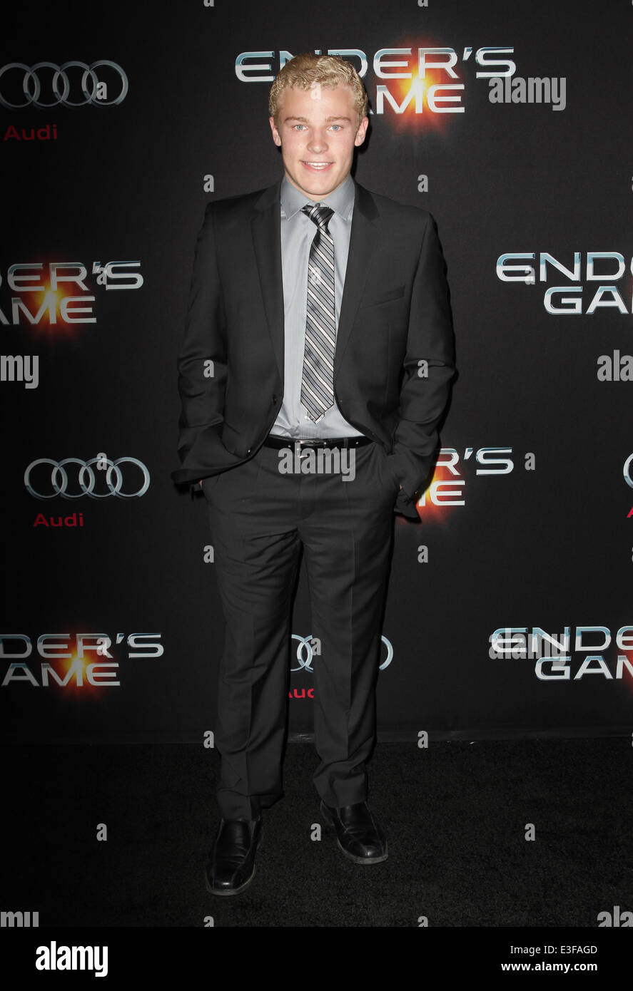 Ender's Game Los Angeles Premiere Arrivals Featuring Guest Where