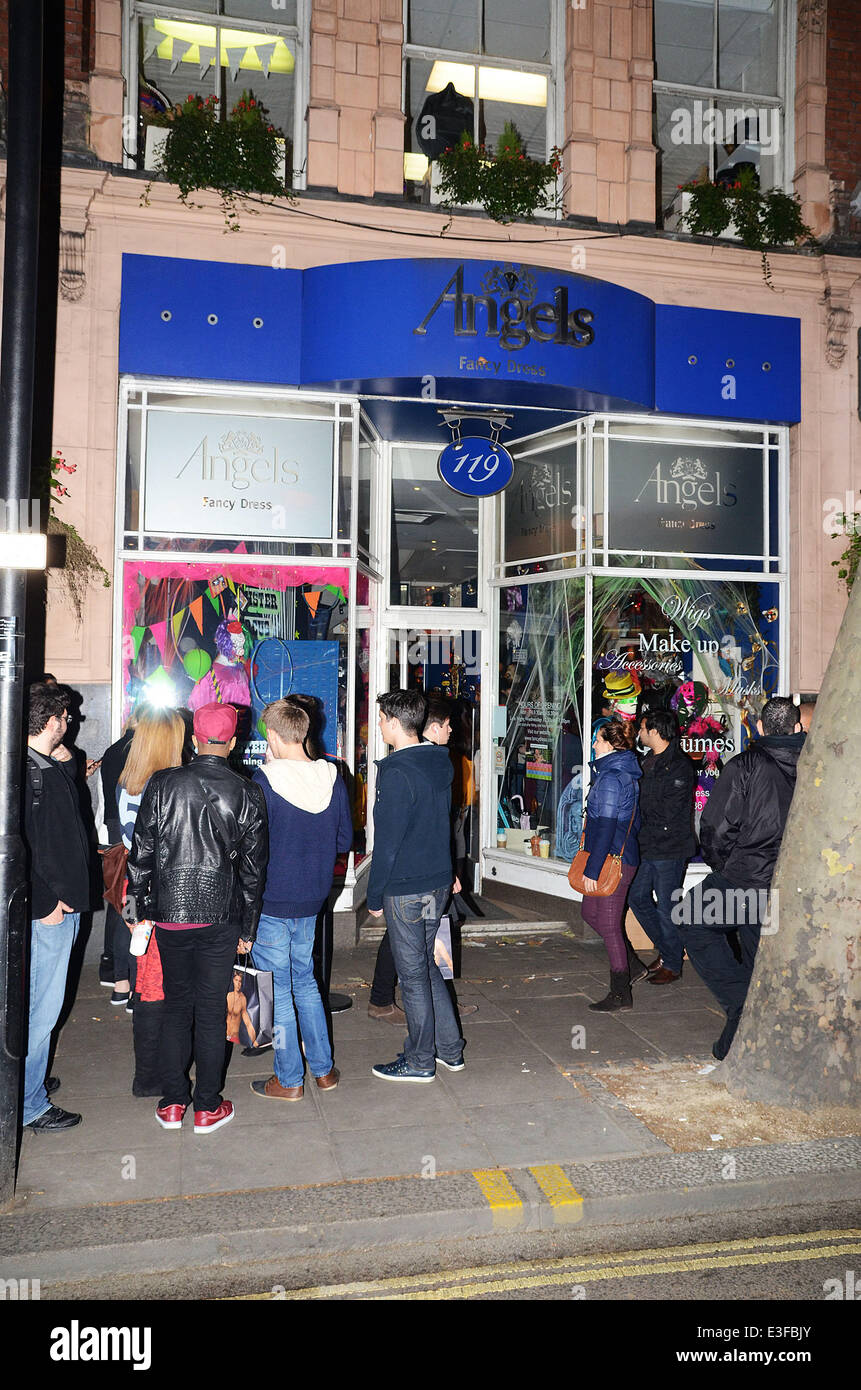Angels fancy dress shop High Resolution 
