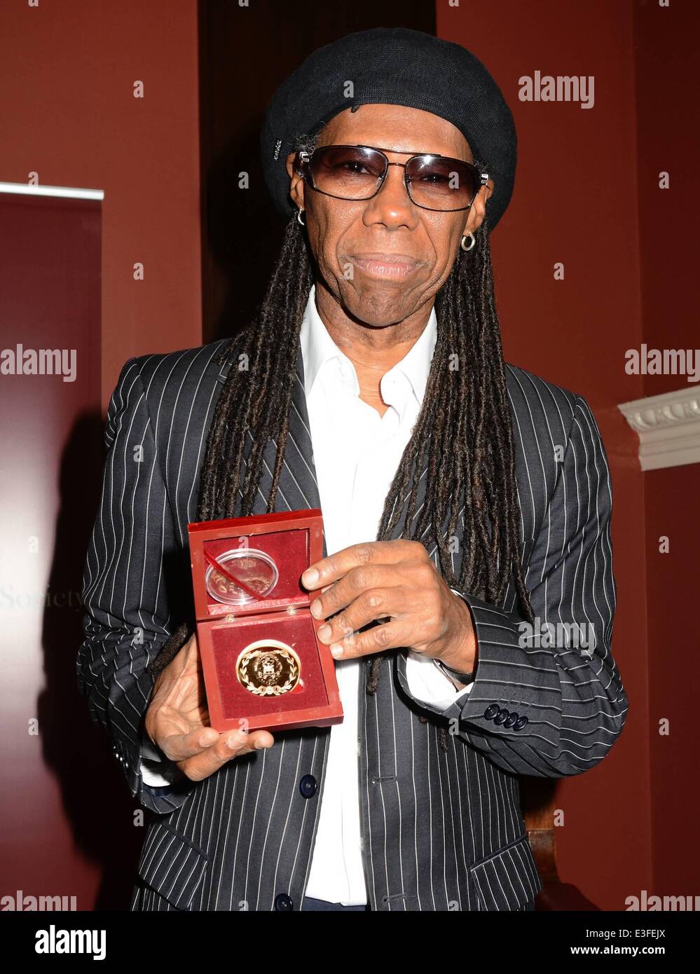 Chic frontman Nile Rodgers receives the Gold Medal of Honorary