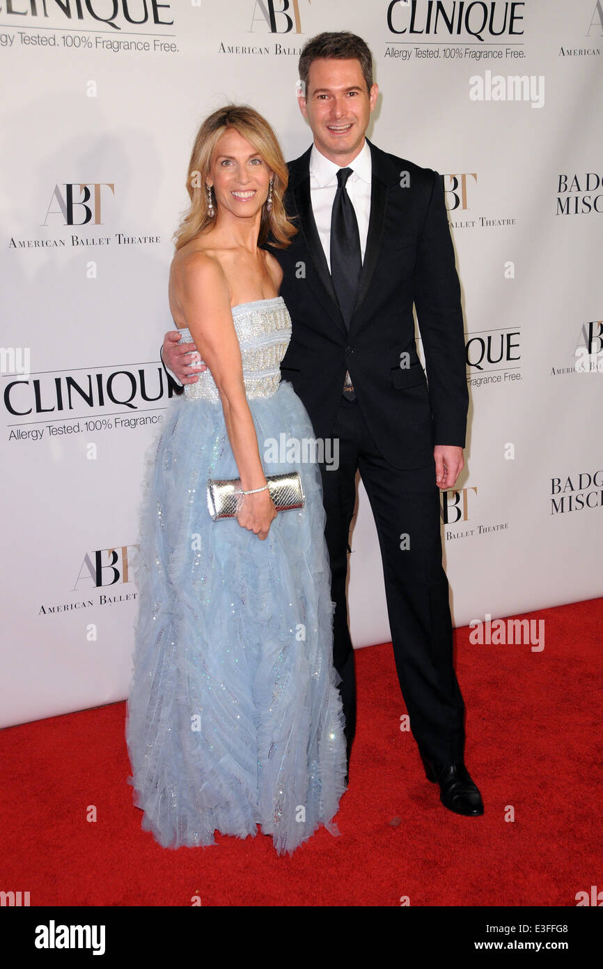 American Ballet Theatre 2013 Opening Night Gala - Red Carpet Arrivals  Featuring: Caryn Zucker,Bronson van Wyck Where: Manhattan, NY, United States When: 30 Oct 2013 Stock Photo