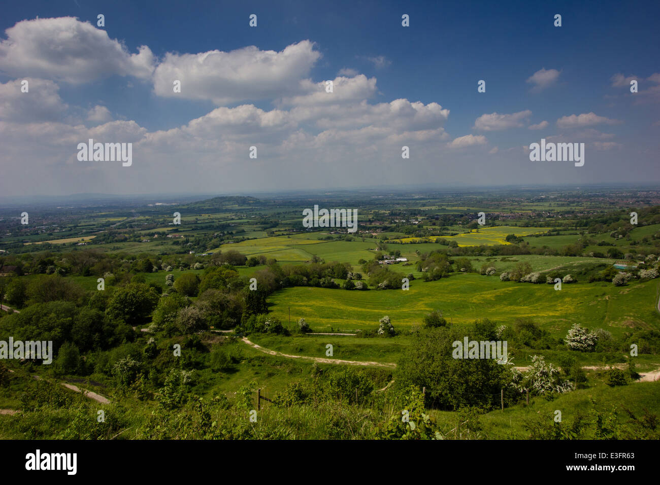 Leckhampton Hill and Charlton Kings Common lie within the Cotswolds