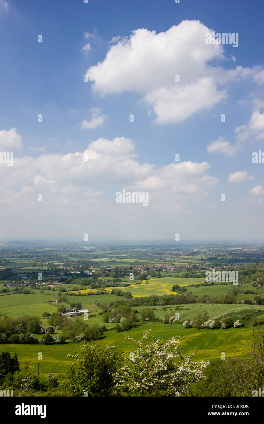 Leckhampton Hill and Charlton Kings Common lie within the Cotswolds