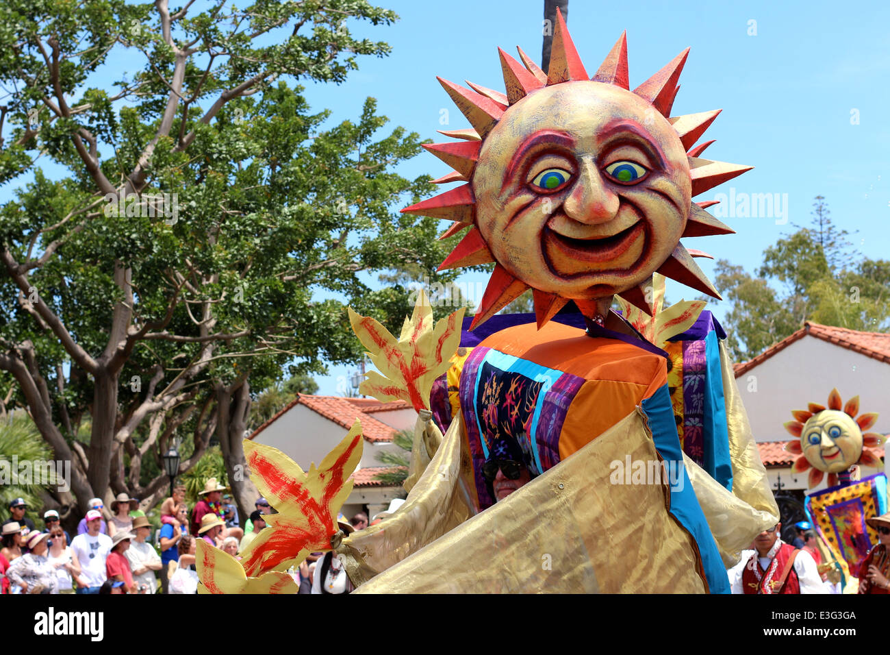 Summer Solstice Parade in Santa Barbara, California, USA Stock Photo