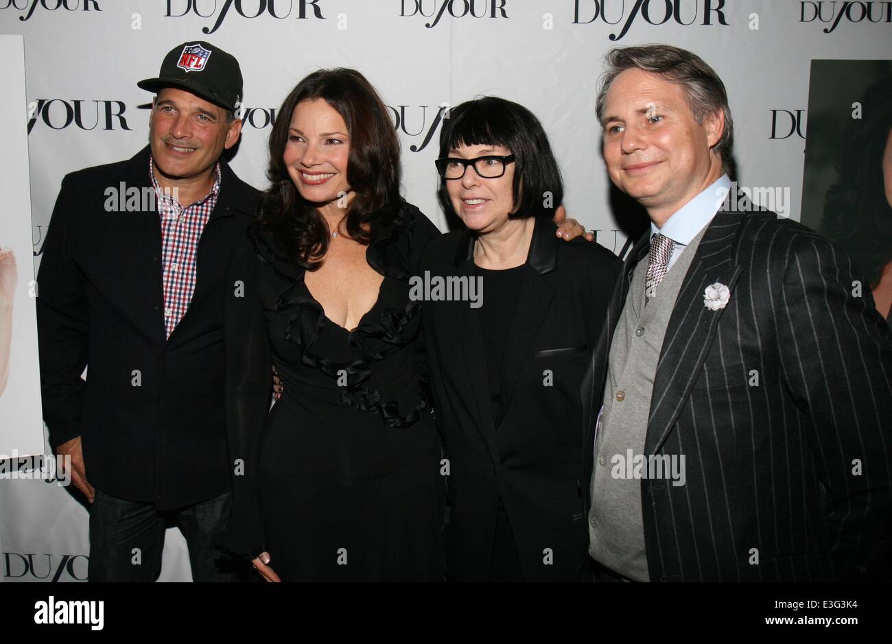 DuJour Magazine soiree celebrating Fran Drescher’s Cancer Shmancer ...