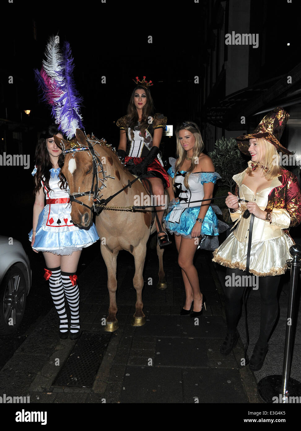 Luisa Zissman launches her Baker's Tool Kit range of cake decorations with a Mad Hatter's Tea Party themed launch party. It is her business idea that she pitched to Lord Sugar on BBC reality television series, Retro Feast.  Featuring: Luisa Zissman Where: Stock Photo