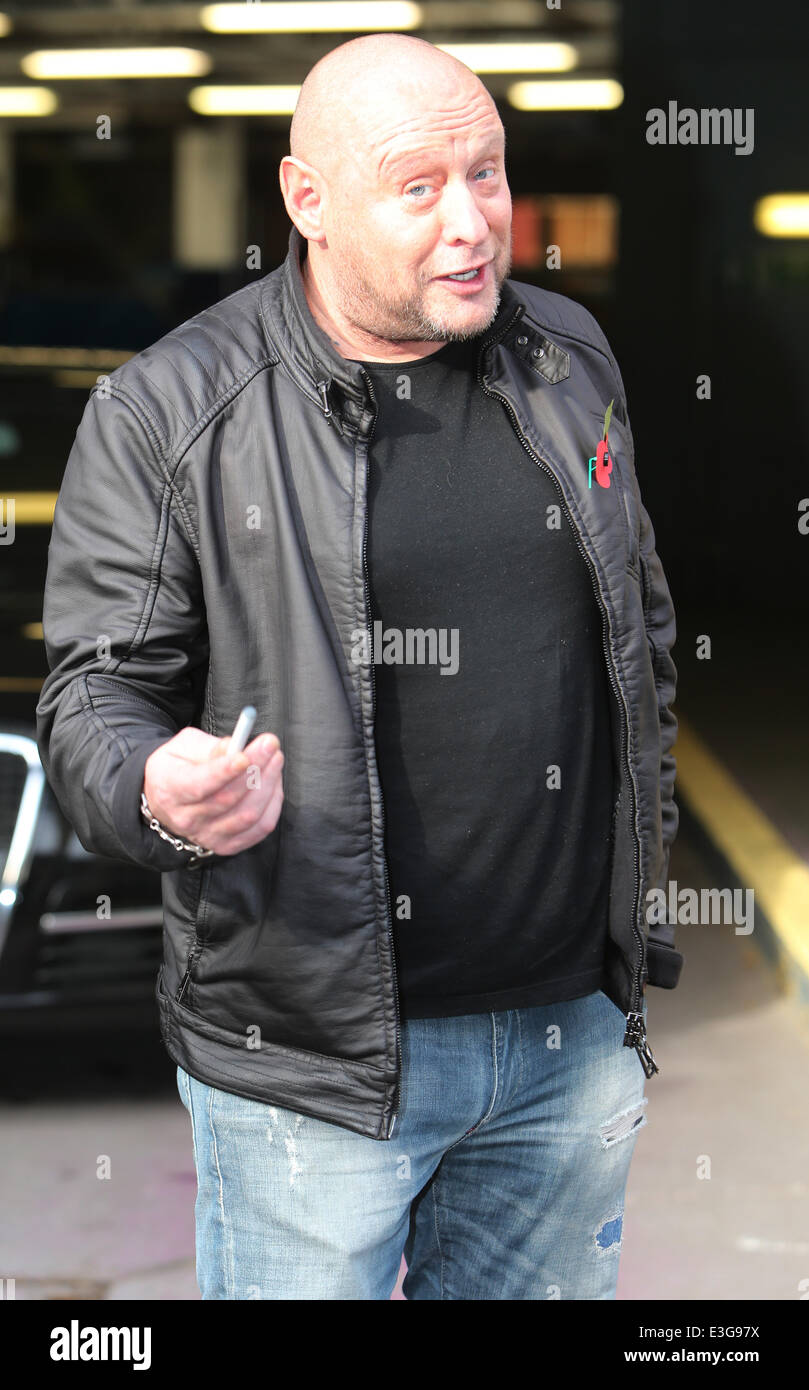 Shawn Ridner Shaun Ryder outside the itv studios Featuring: Shaun Ryder Where ...