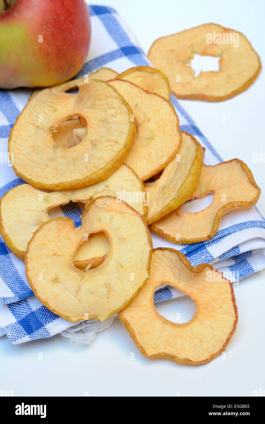Dried apple slices Stock Photo Alamy