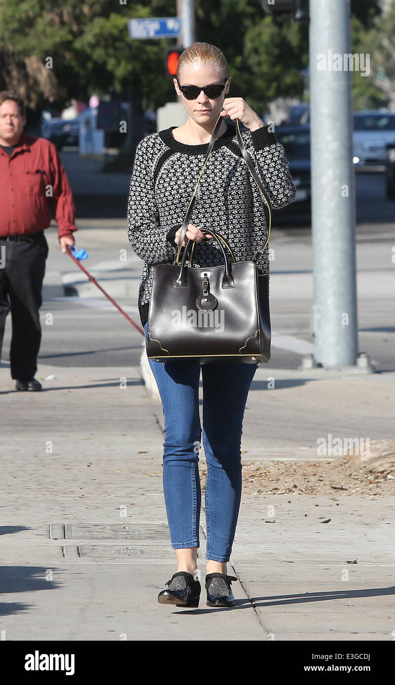 Jaime King running errands in Beverly Hills Featuring: Jaime King Where