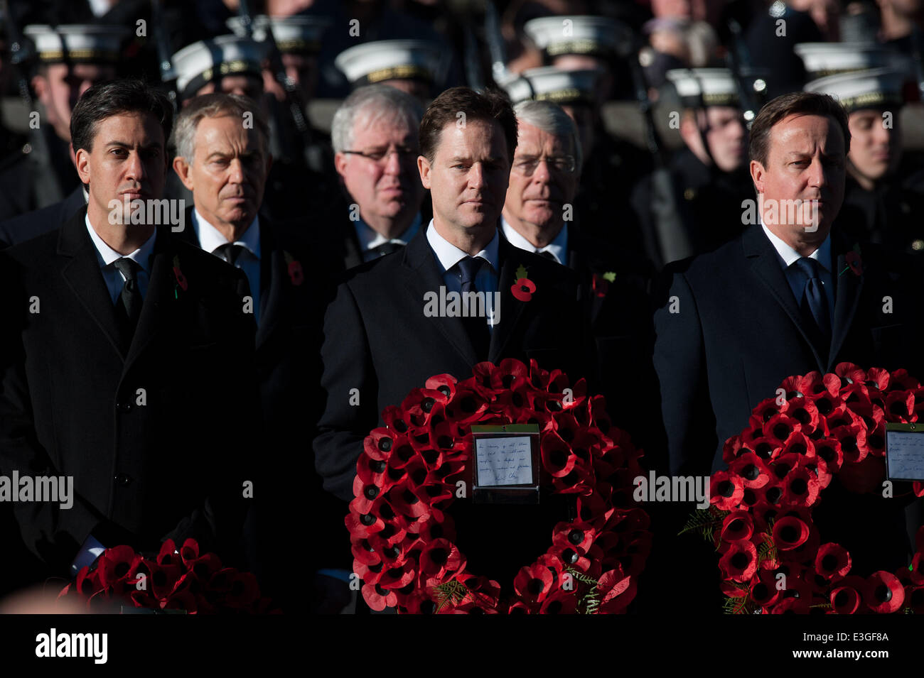 Remembrance Sunday service held at the Cenotaph in Central London ...
