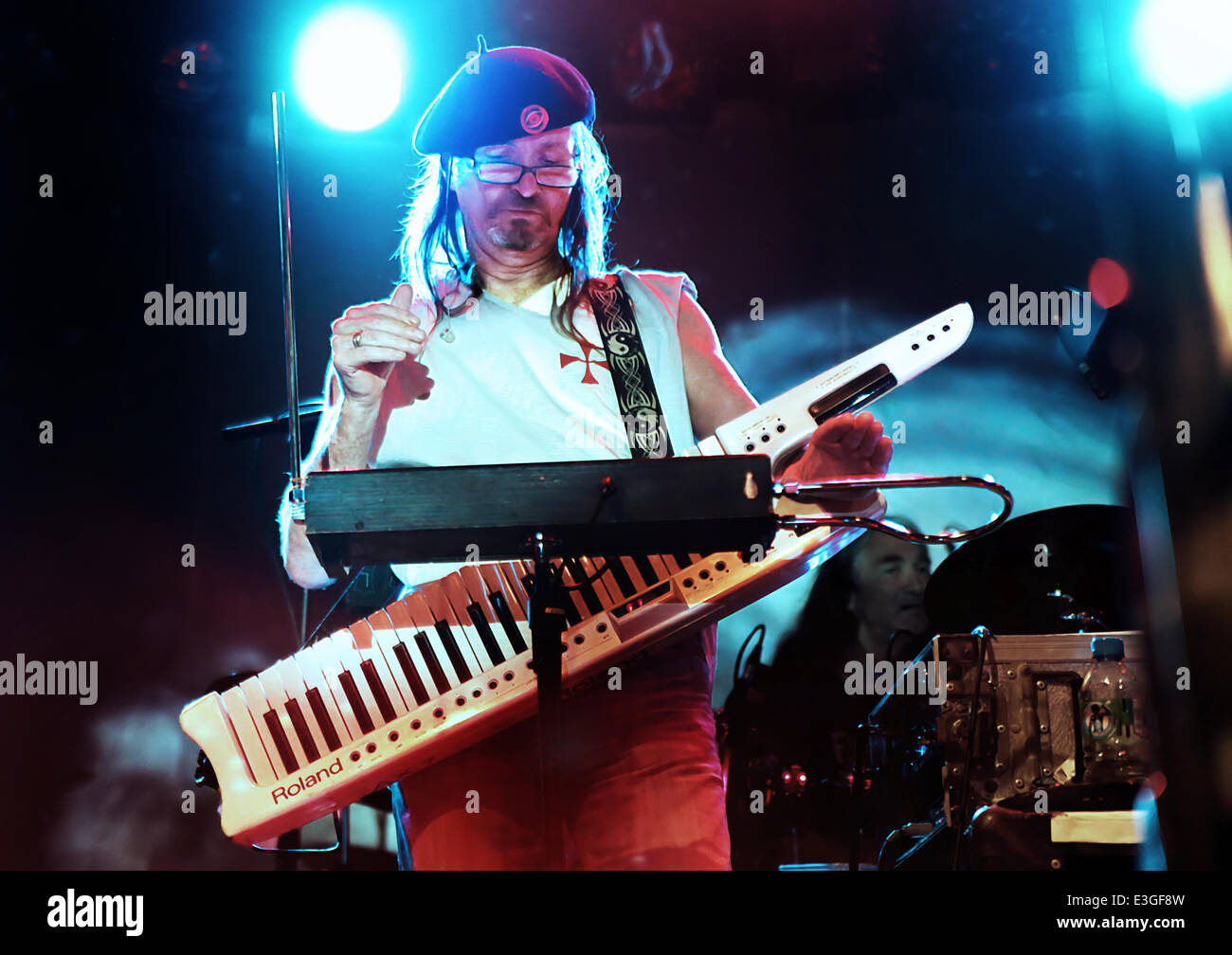 Hawkwind perform live at Liverpool's O2 Academy Featuring: Tim Blake ...