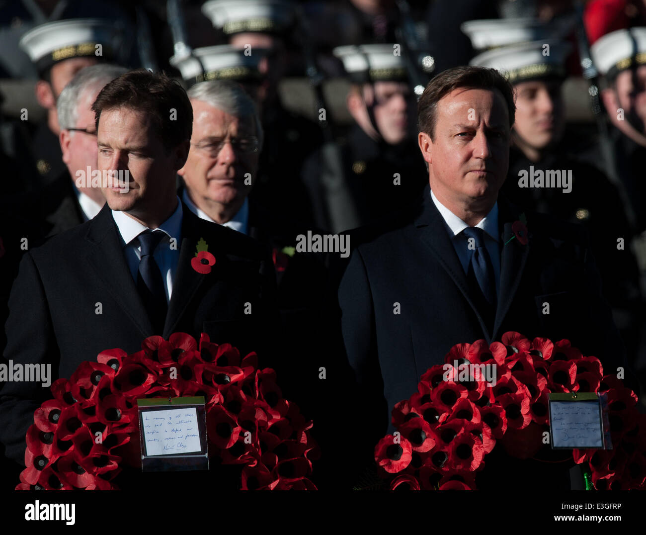 Remembrance Sunday service held at the Cenotaph in Central London ...