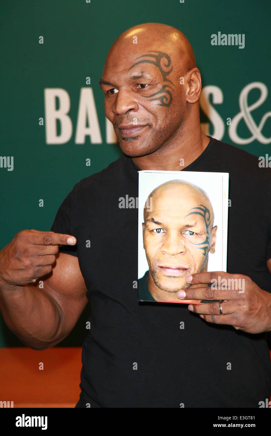 Barnes And Noble Fifth Ave Presents Iron Mike Tyson With His New