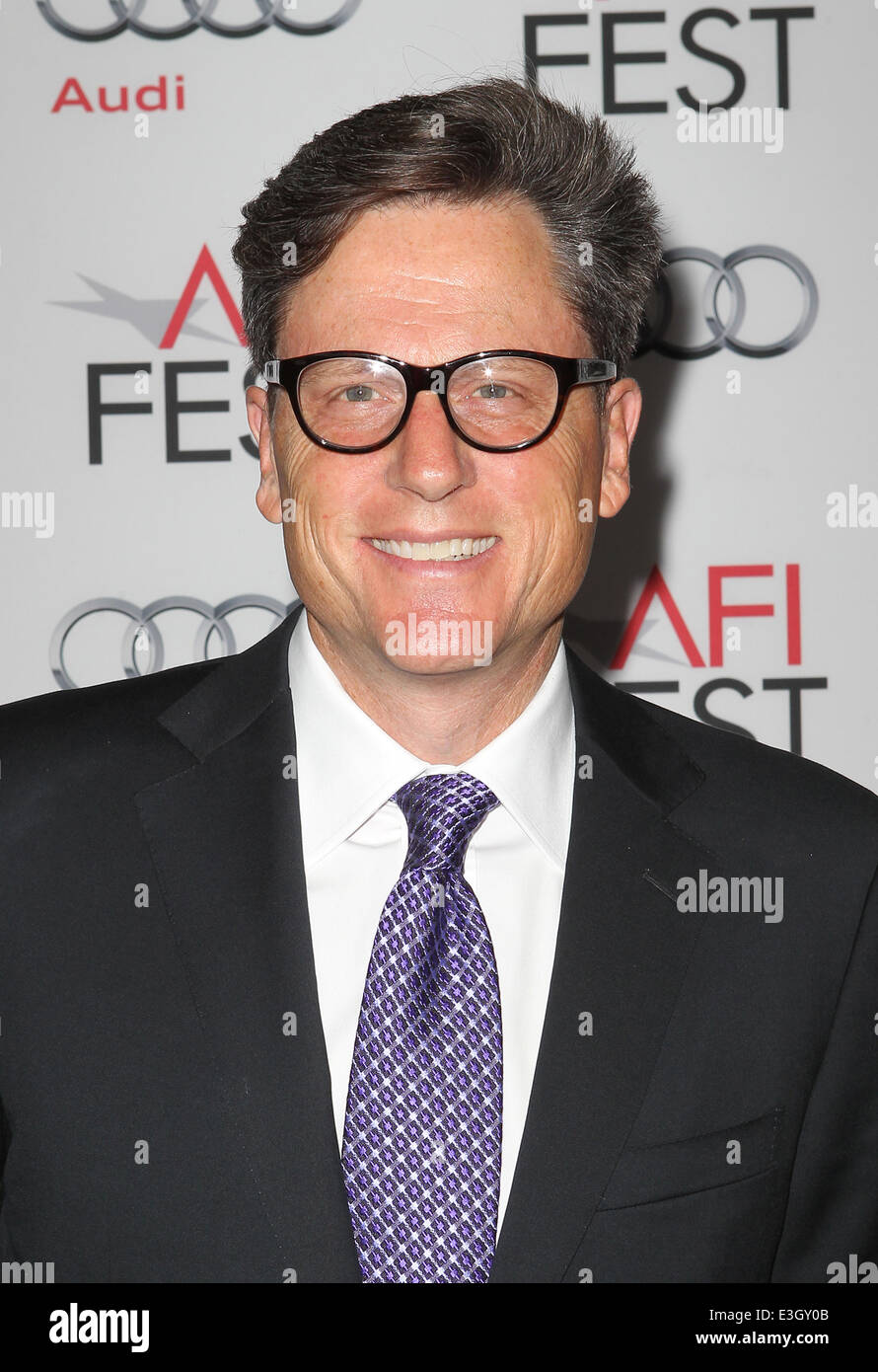 AFI FEST 2013 Presented By Audi - The Secret Life Of Walter Mitty Premiere At TCL Chinese Theatre  Featuring: John Goldwyn Where: Hollywood, California, United States When: 13 Nov 2013 Stock Photo