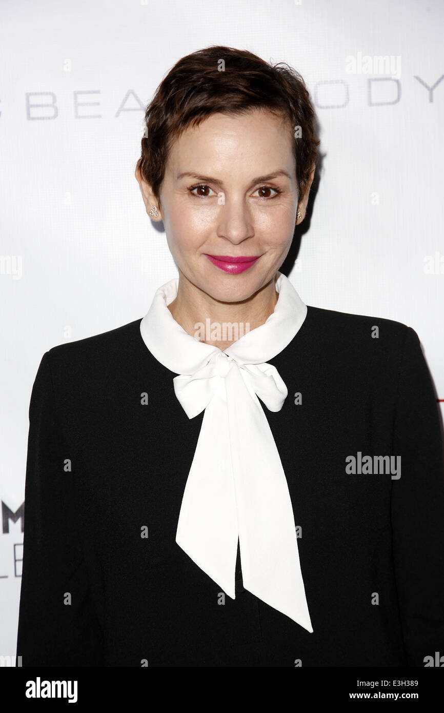 Celebrities attend 6th Annual GO GO Gala at Bel Air Bay Club in Pacific Palisades.  Featuring: Embeth Davidz Where: Los Angeles, California, United States When: 14 Nov 2013 Stock Photo