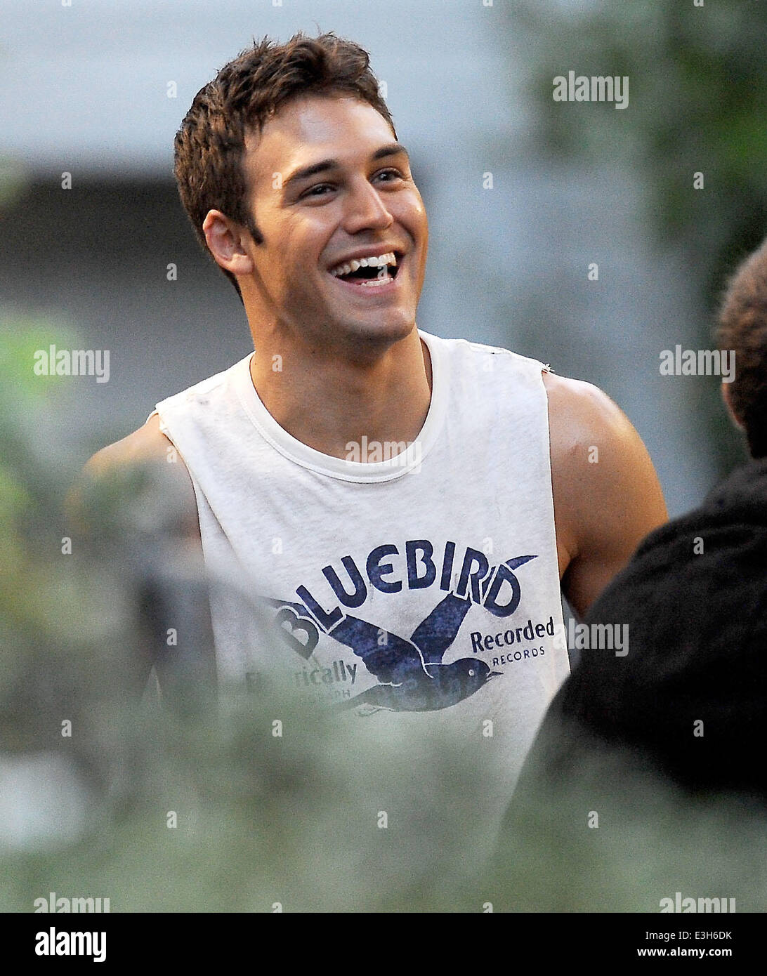 Jennifer Lopez And Ryan Guzman On The Set Of The Boy Next