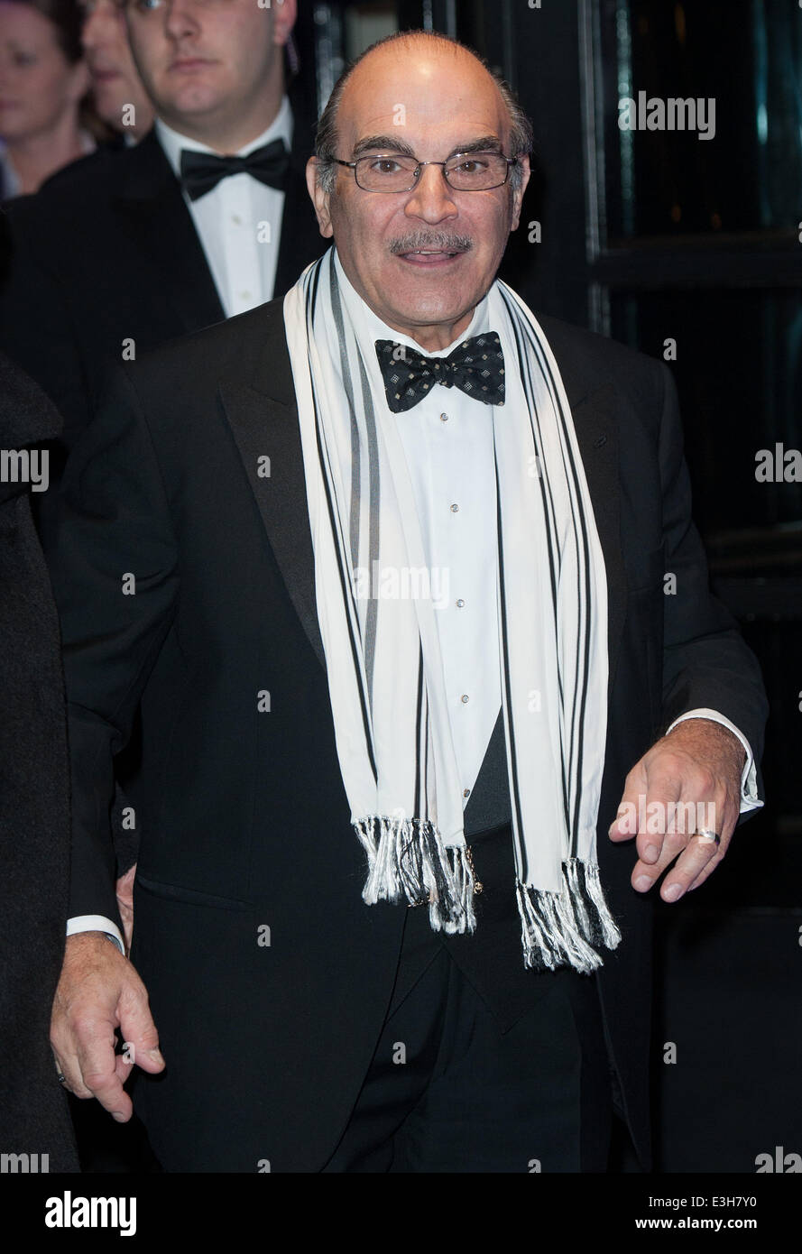 London Evening Standard Theatre Awards held at the Savoy - Arrivals.  Featuring: David Suchet Where: London, United Kingdom When: 17 Nov 2013 Stock Photo