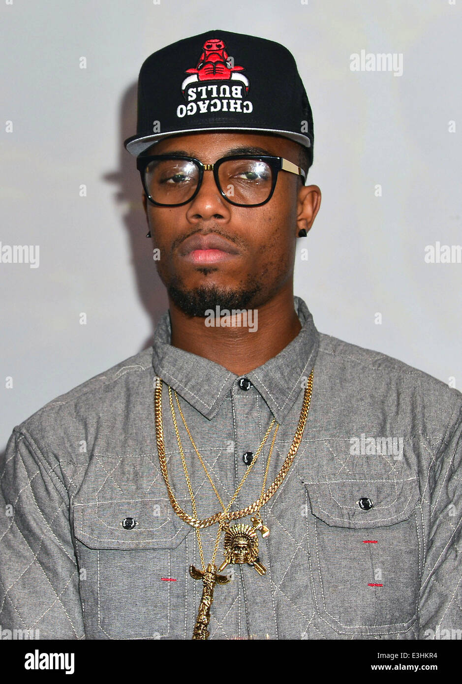 Album Listening Session: B.o.B 'Underground Luxury' held at Haven South Beach  Featuring: B. O. B,Bobby Ray Simmons,Jr. Where: Miami Beach, Florida, United States When: 20 Nov 2013 Stock Photo