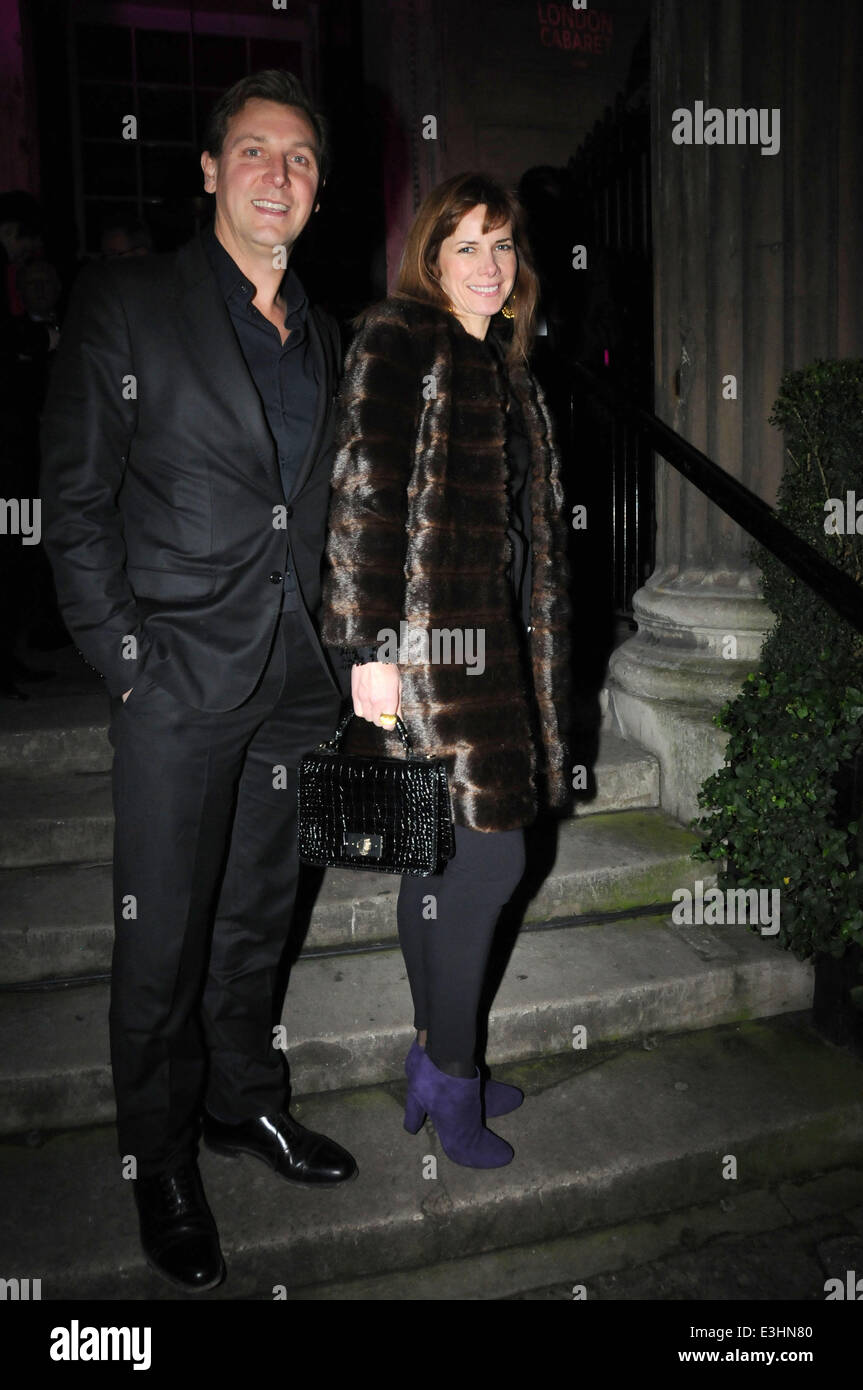 The London Cabaret Club - Arrivals Featuring: Matt Hermer Where: London
