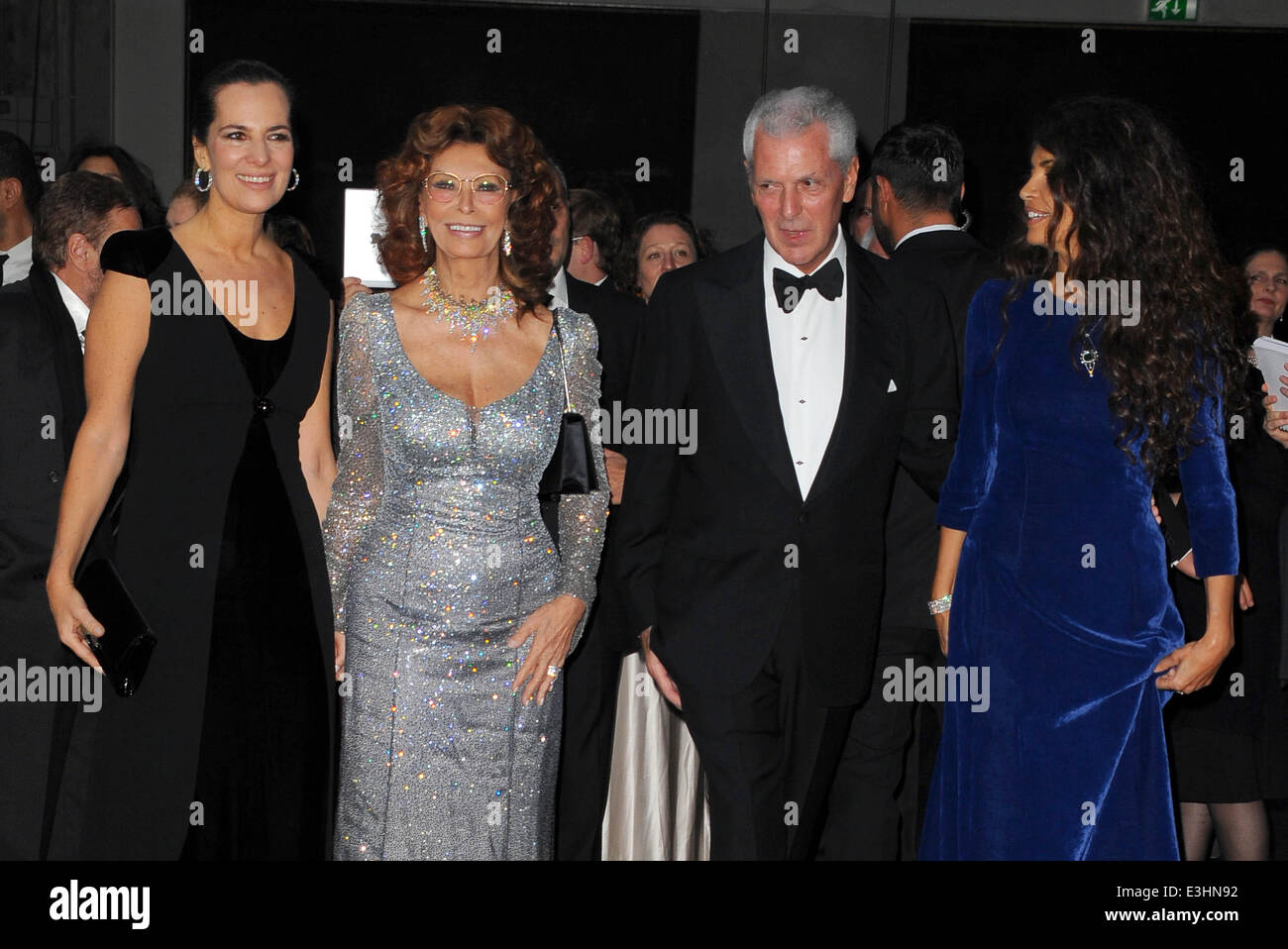 Pirelli Calendar 50th Anniversary Arrivals Featuring Sophia Loren