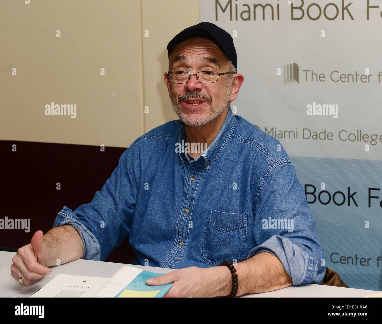 Miami Book Fair International 2013 An evening with Wally Lamb signing