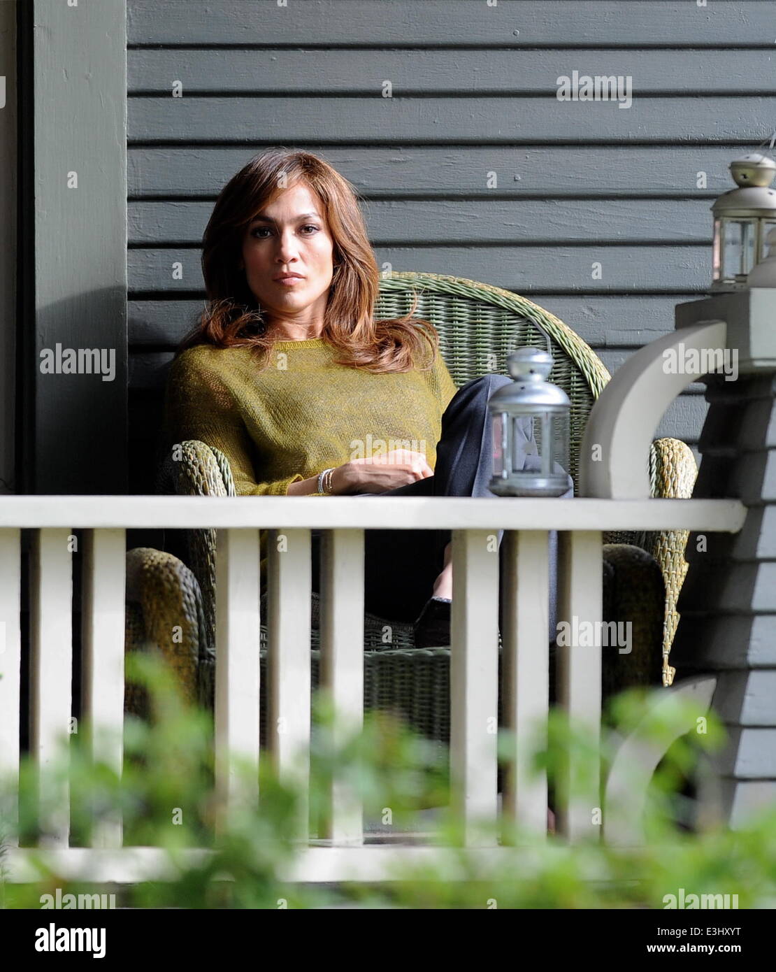 Jennifer Lopez Filming Scenes For Her New Movie The Boy Next Door