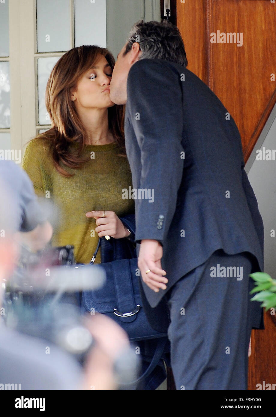 Jennifer Lopez Filming Scenes For Her New Movie The Boy
