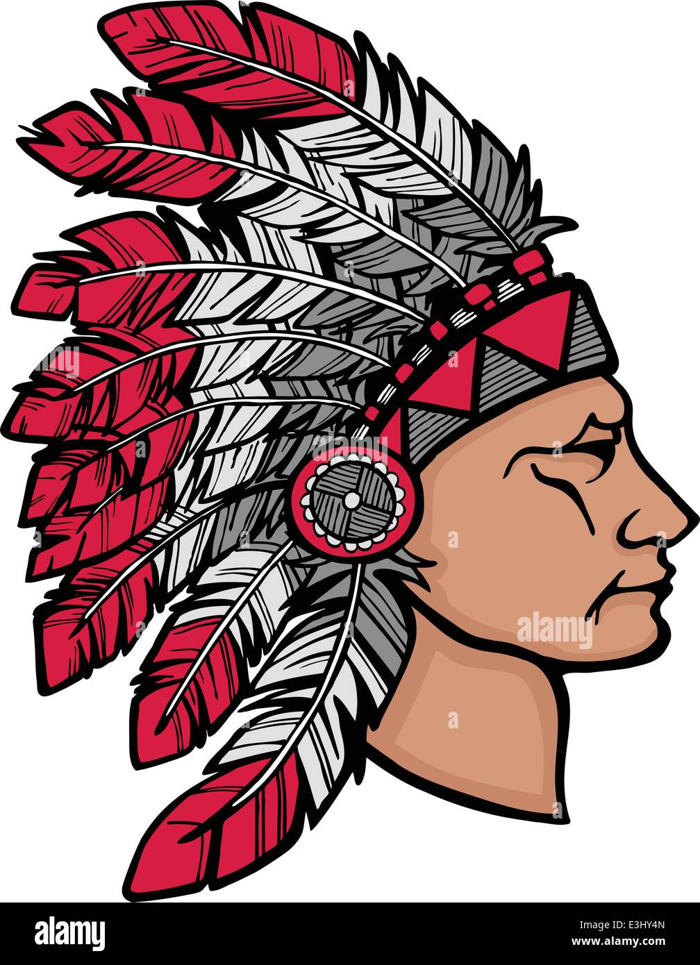 Native american ceremonial dress Cut Out Stock Images & Pictures - Alamy