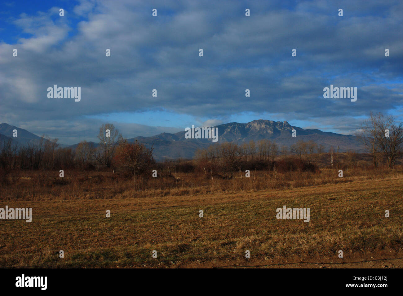 Cozia peak, Carpathian mountain, unspoiled place in Romania. Stock Photo