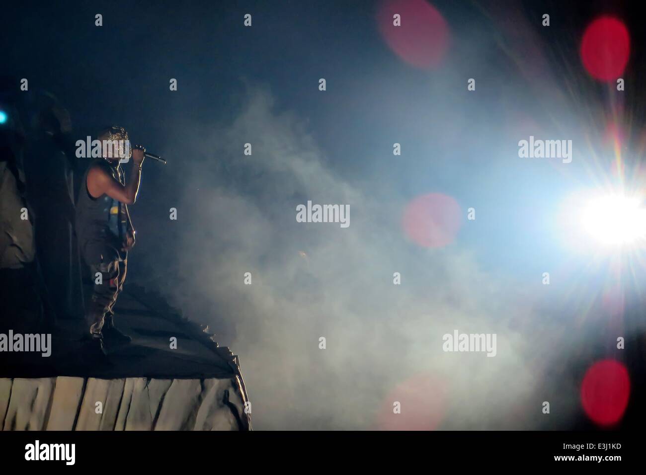 Kanye West Performs To A Sold Out Crowd At Madison Square Garden